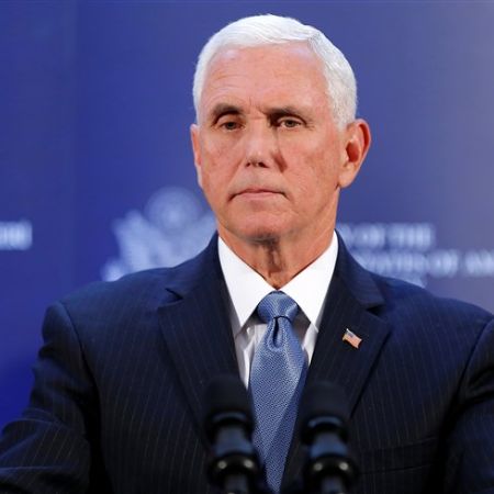 Mike giving speech in meeting